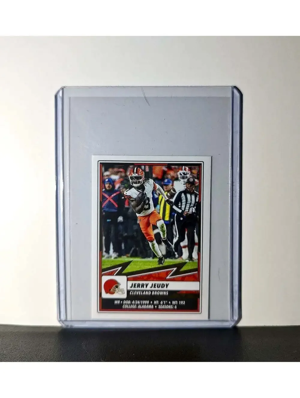 Jerry Jeudy 2025 Panini NFL #138 Sticker Cleveland Browns
